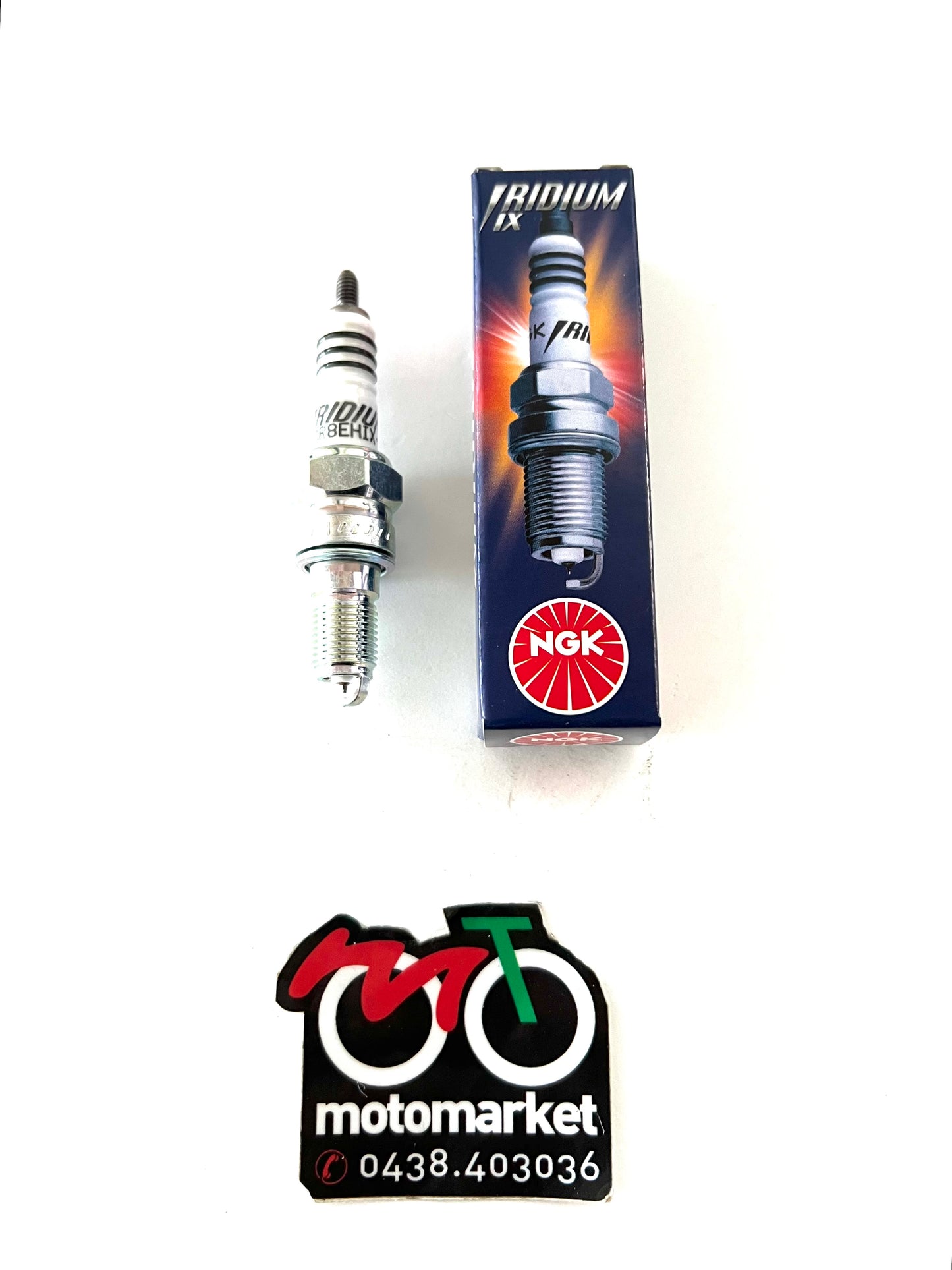 Candela NGK CR8EHIX9 Iridium IX applicazioni varie