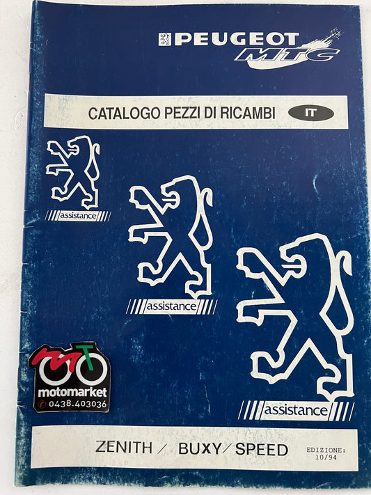 Catalogo parti di ricambio Peugeot Buxy-Zenith-Speedake 50cc