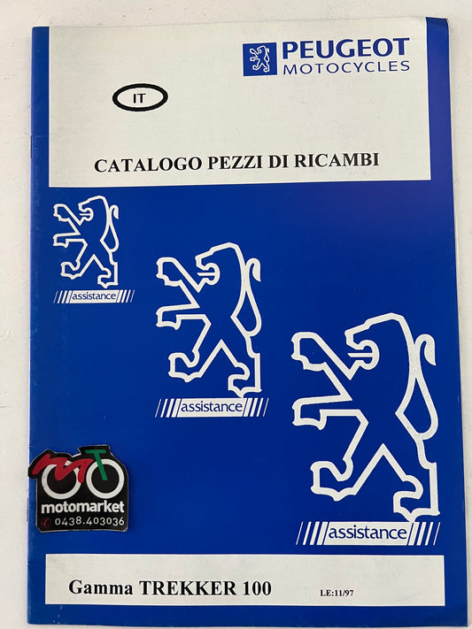 Catalogo parti di ricambio Peugeot Trekker 100cc