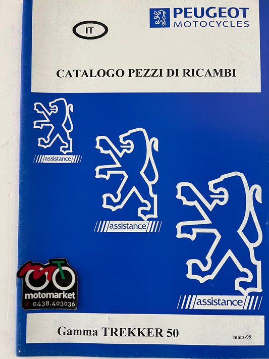 Catalogo parti di ricambio Peugeot Trekker 50cc