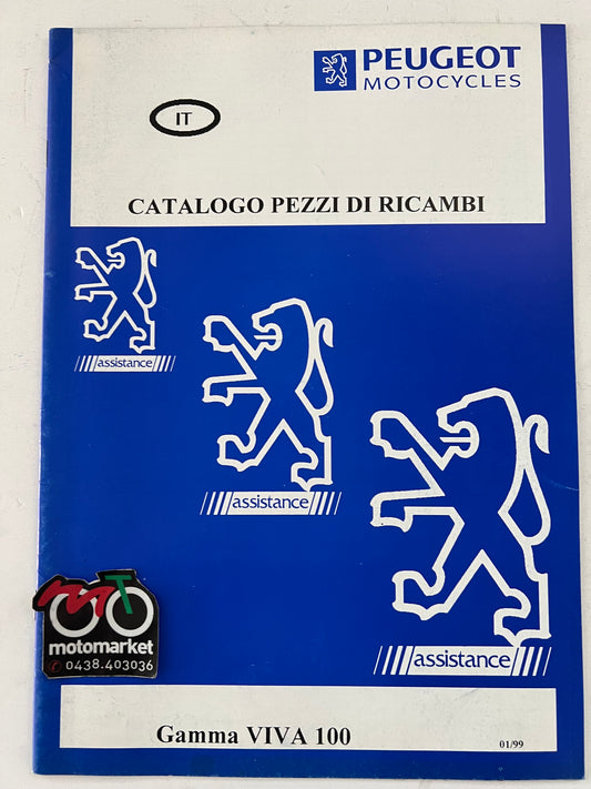 Catalogo parti di ricambio Peugeot Vivacity 100cc