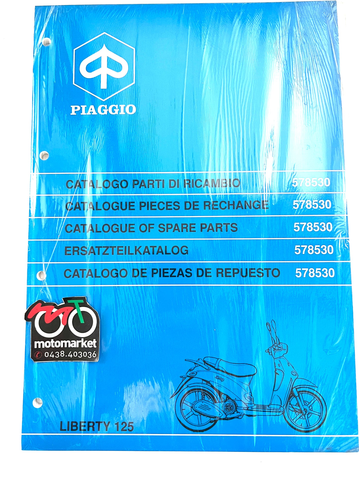 Catalogo parti di ricambio Piaggio Liberty 125cc