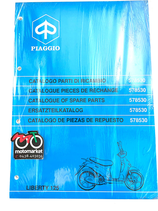 Catalogo parti di ricambio Piaggio Liberty 125cc