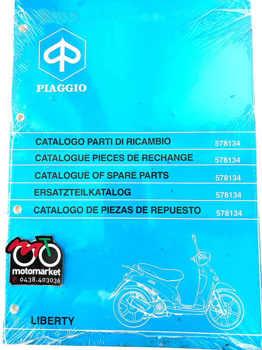 Catalogo parti di ricambio Piaggio Liberty 50cc 2T