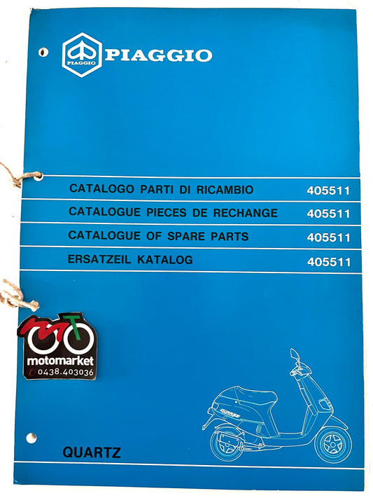 Catalogo parti di ricambio Piaggio Quartz 50cc