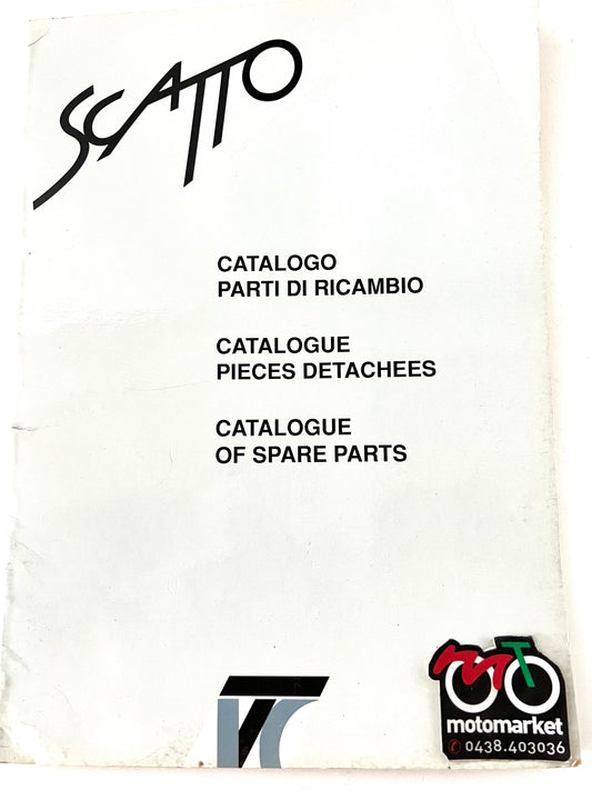 Catalogo parti di ricambio Piaggio Scatto 50cc