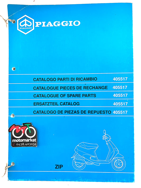Catalogo parti di ricambio Piaggio Zip 50cc