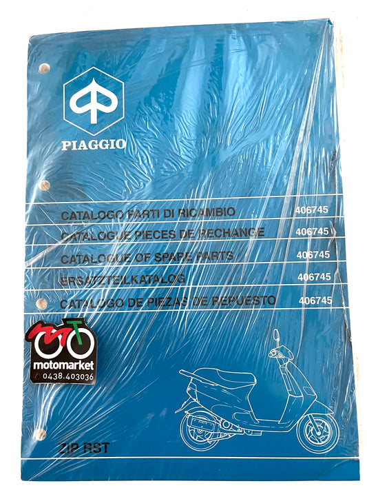 Catalogo parti di ricambio Piaggio Zip RST 50cc