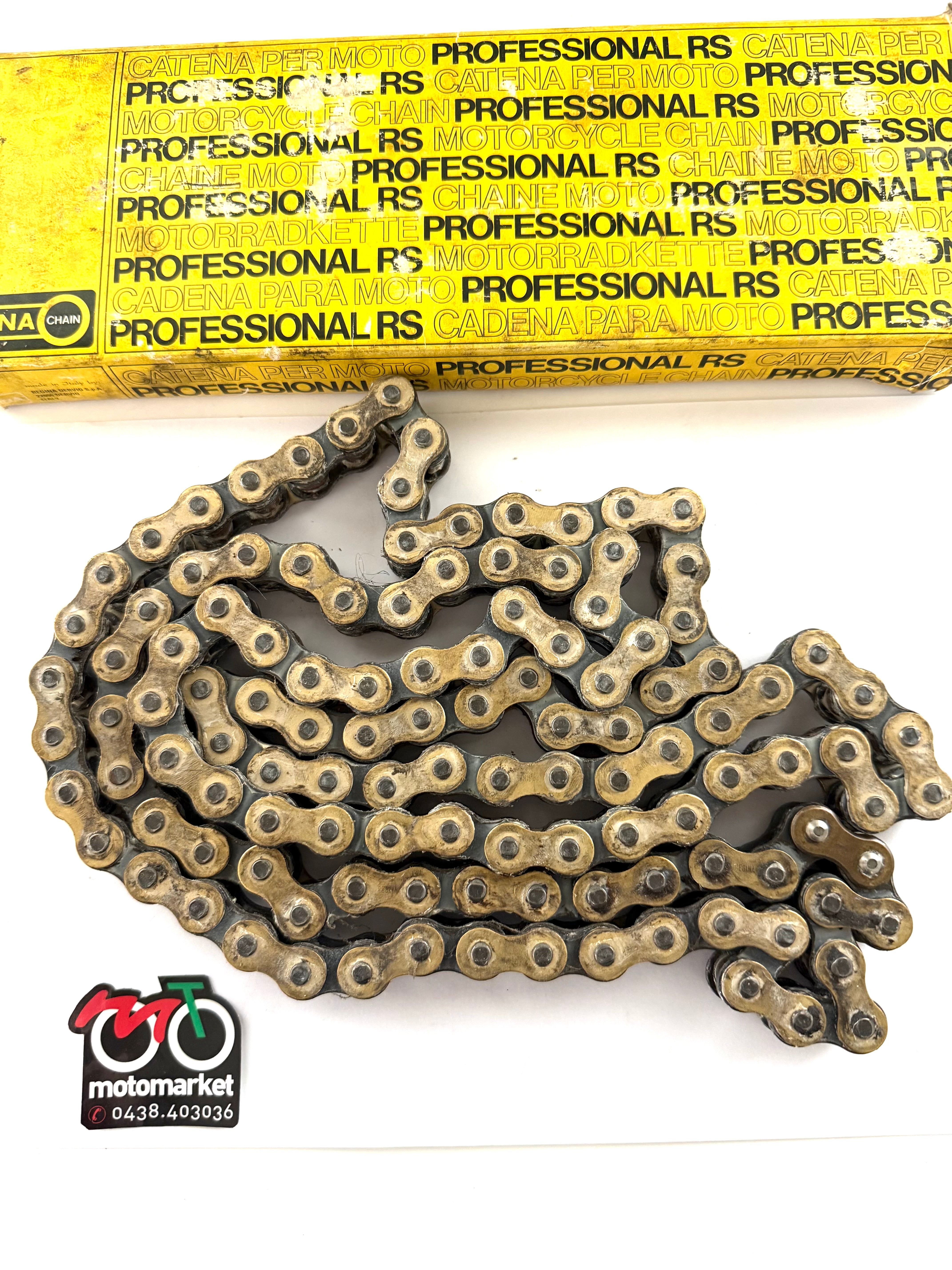 Catena Regina passo 530-120 maglie per Honda 350-400-500 Four