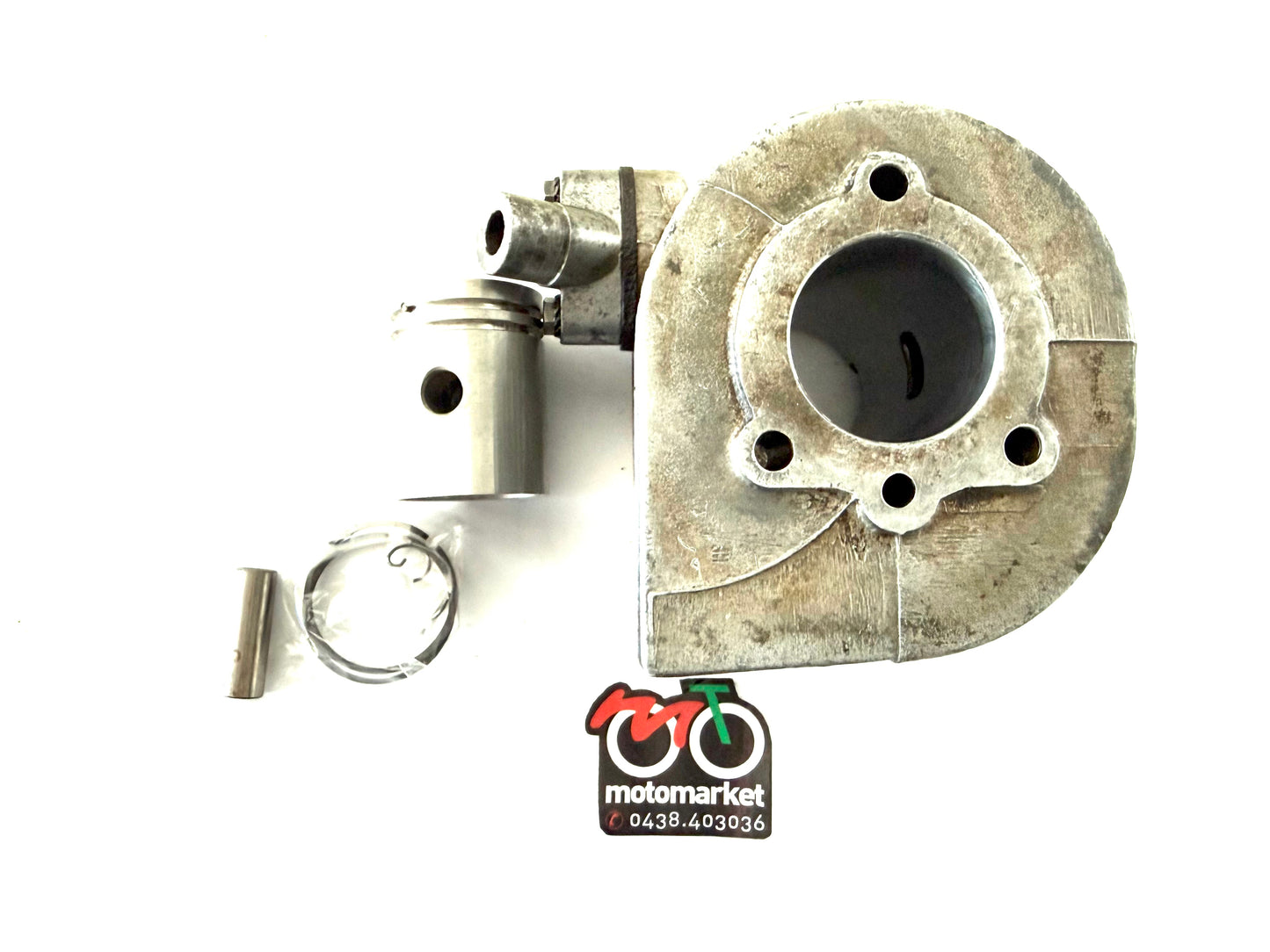 Cilindro Moto Guzzi Trotter 50cc usato con pistone nuovo