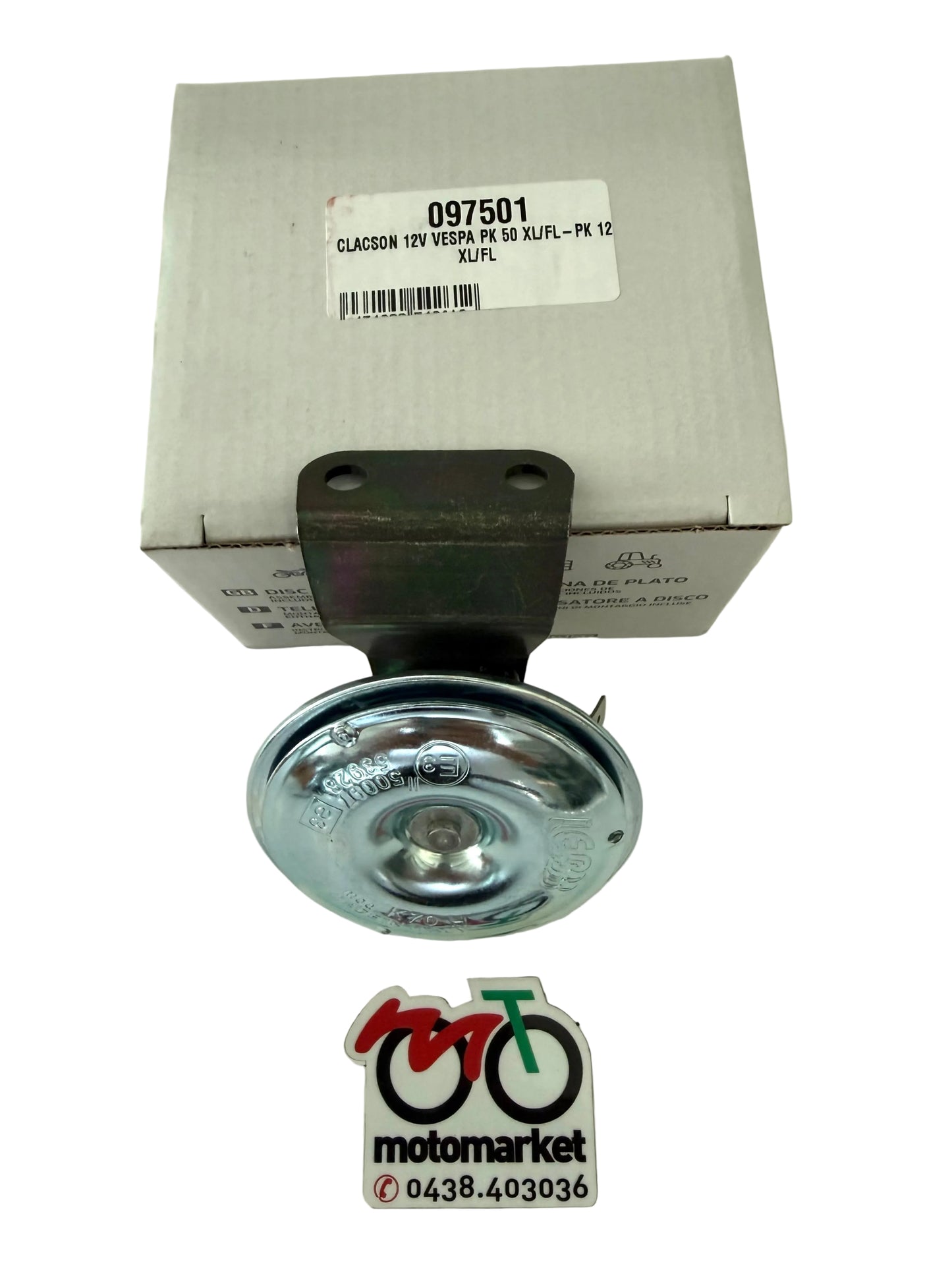Clacson Vespa PK50XL-FL2-HP art.097501
