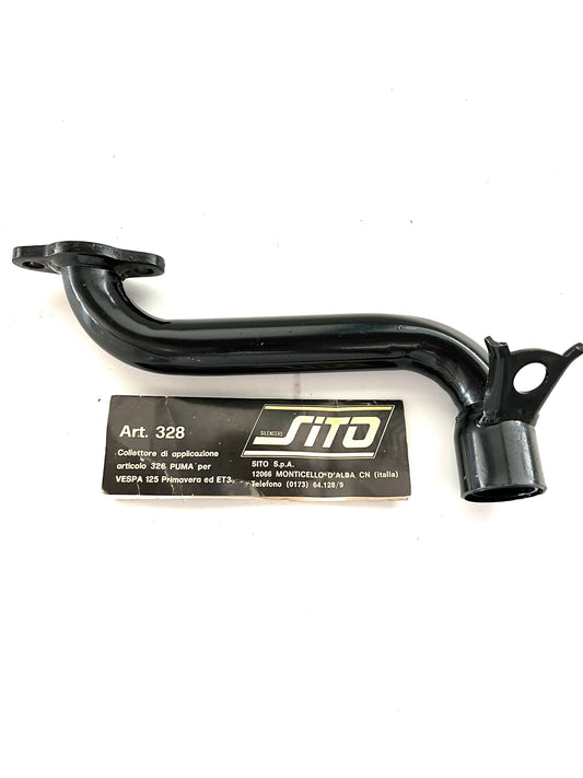 Collettore scarico marmitta Puma Sito Vespa 125 Primavera-ET3 art.328