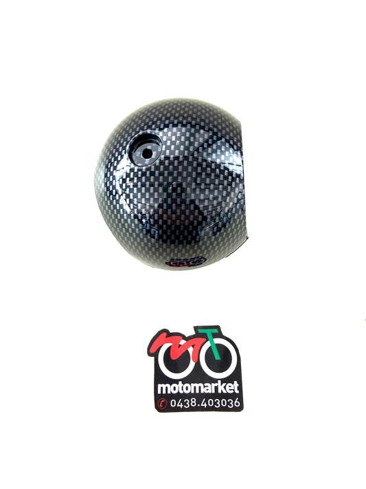Coperchio ammortizzatore posteriore effetto carbonio Peugeot Ludix 50cc art.A05733