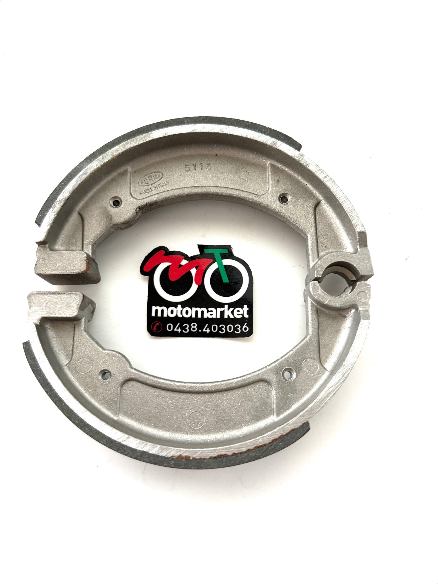 Ceppi freno anteriori Gilera 98 Giubileo-Maico 250-490-Moto Guzzi Stornello 125 D.140X25 art.AZ113