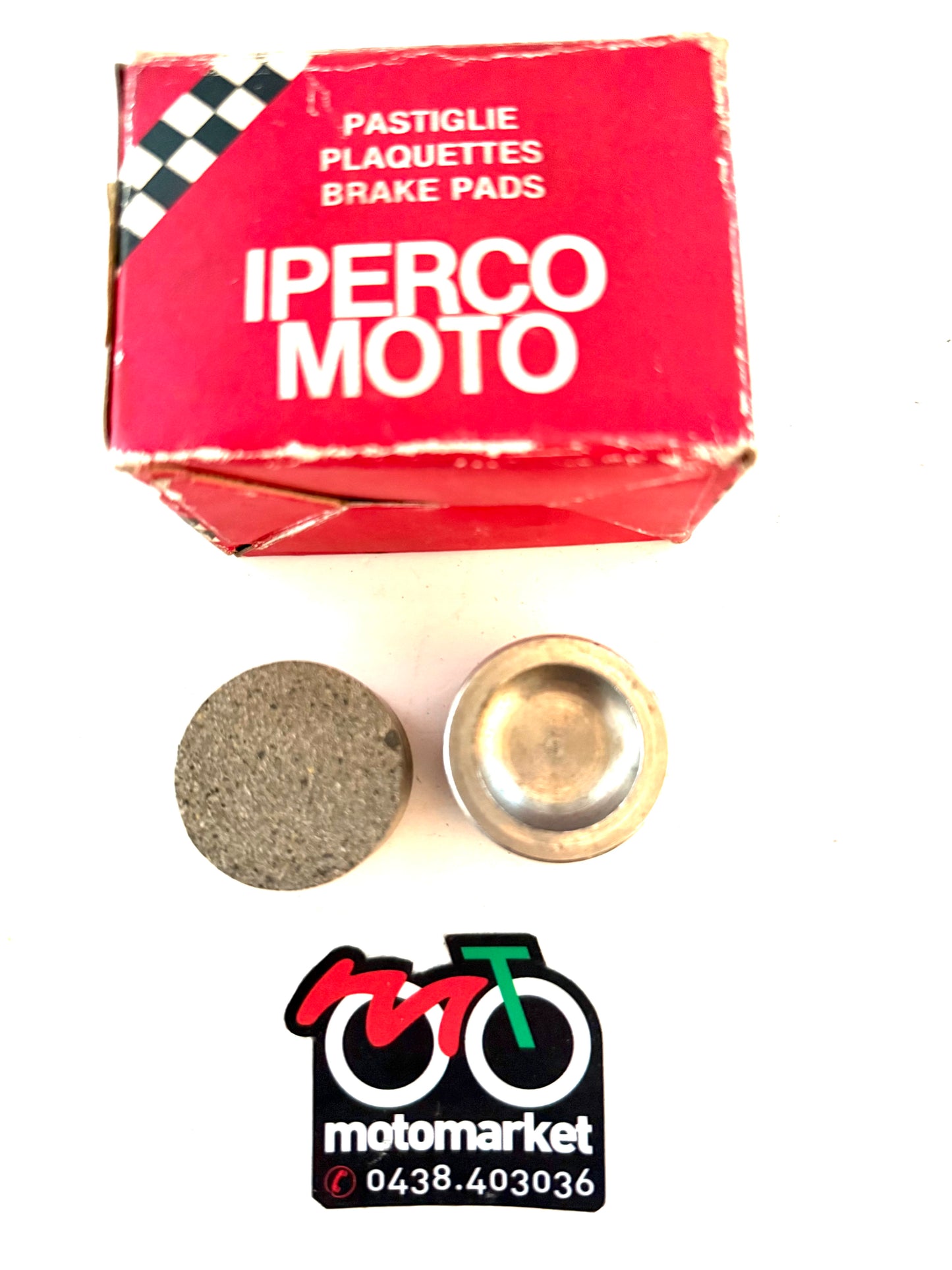 Pastiglie anteriori moto Cagiva D:32X19 art.207