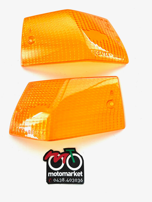 Vetri freccia posteriori DX-SX Vespa PX125-150-200 art.1729