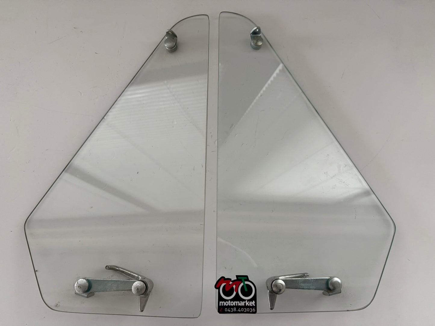 Vetri deflettore DX-SX Ape Car 1^serie art.142592-142594