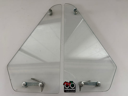 Vetri deflettore DX-SX Ape Car 1^serie art.142592-142594