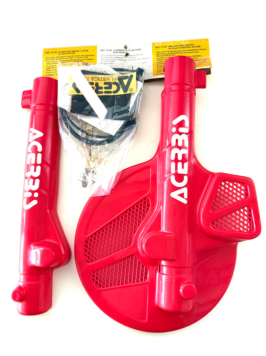 Copridisco freno Acerbis rosso Kawasaki KLR250-600 art.5129