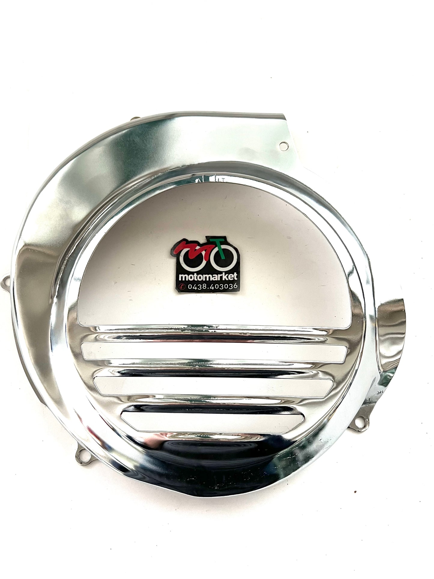 Copriventola Vespa PX125-150-200cc cromato art.5099-C