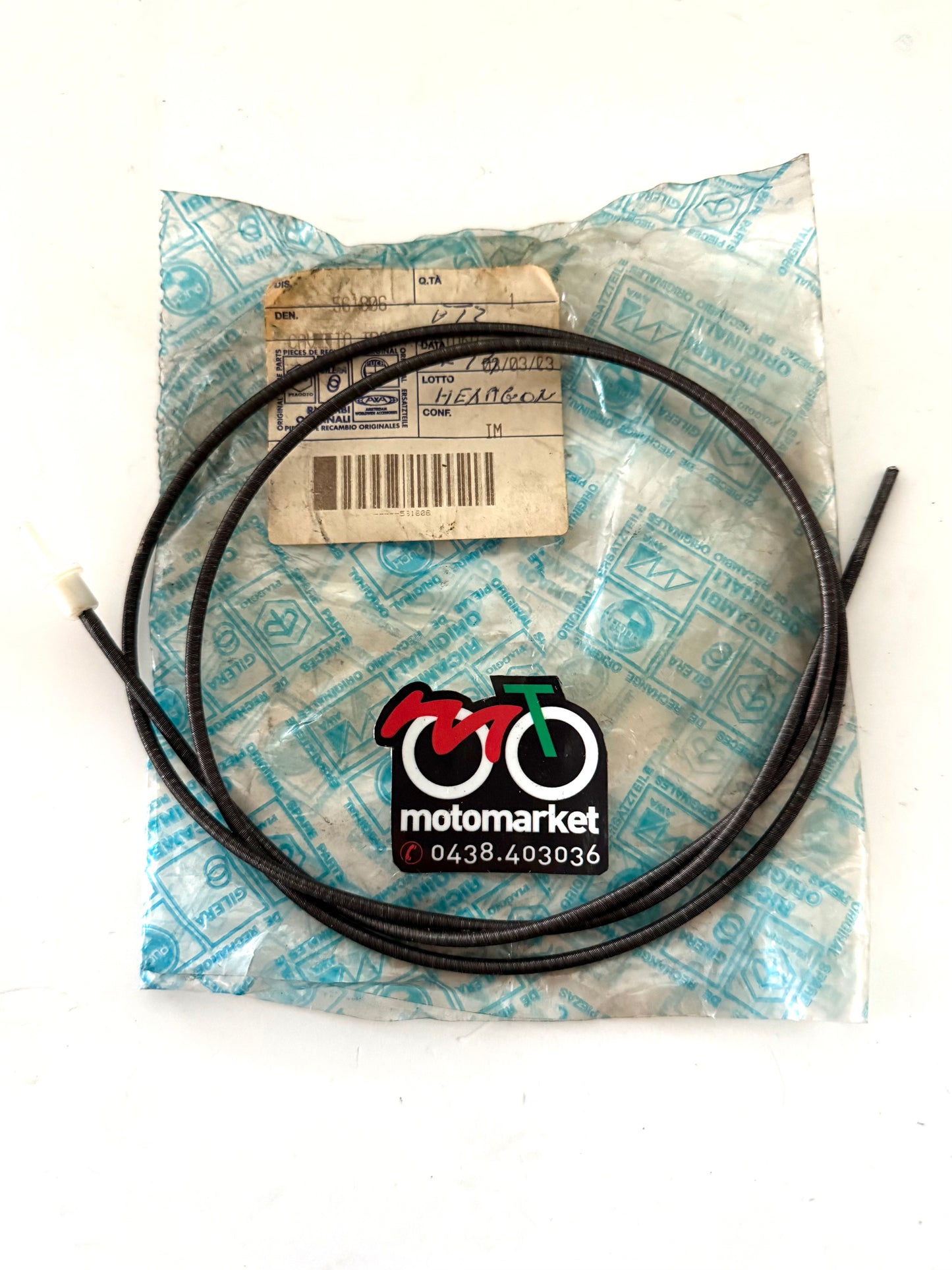 Corda contachilometri interna Vespa ET2 50-Vespa ET4 50-125-150-Hexagon 125-250 art.561806