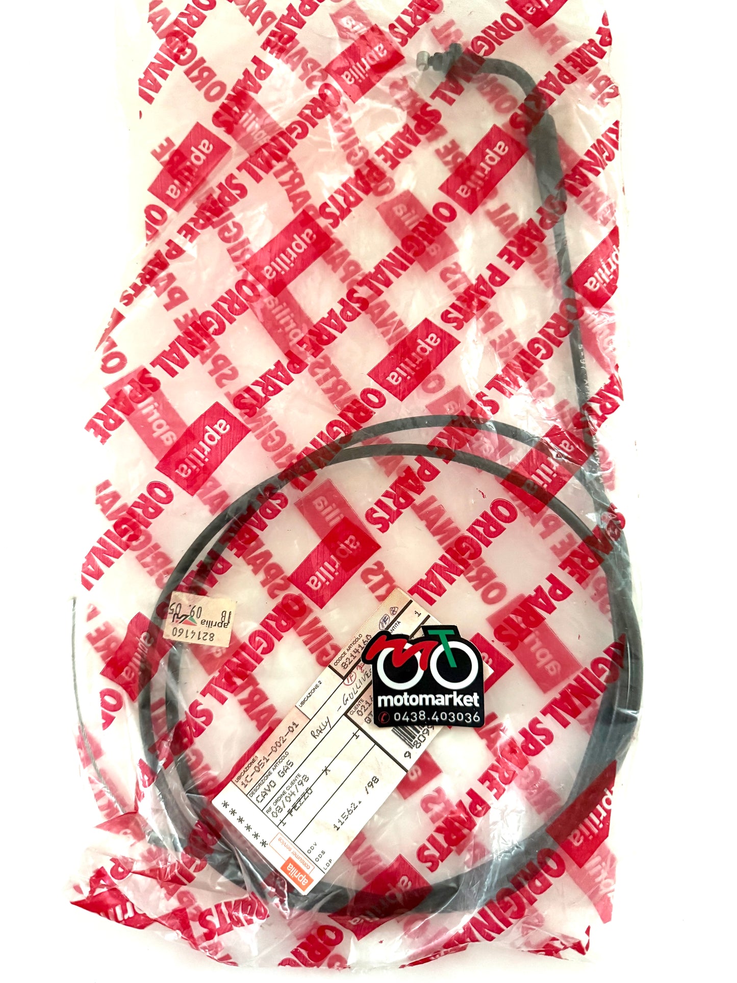 Corda gas Aprilia Rally 50 aria-Aprilia Gulliver 50 art.AP8214160