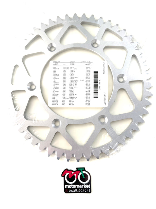 Corona Honda CR-CRF in ergal foro D.125 art.289-50