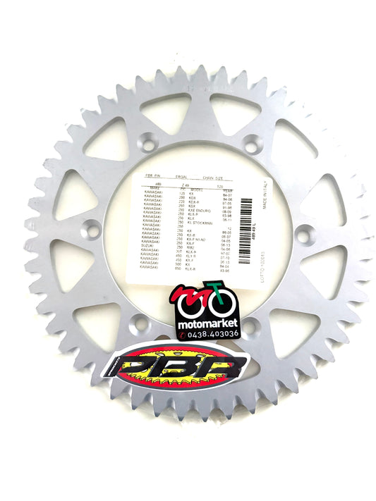 Corona Kawasaki KX125-250-500-KXF250-450-KLX650 in ergal art.489-49