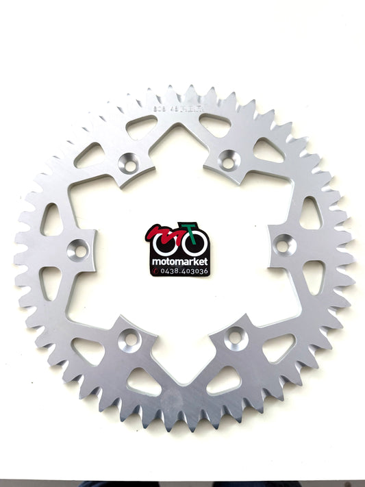 Corona Suzuki RMZ 250 2006/18 in ergal foro da 126mm art.808-48