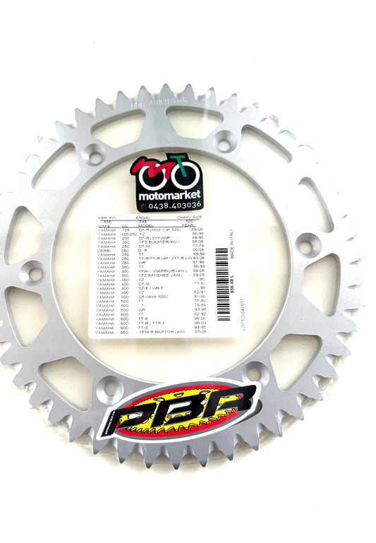 Corona Yamaha YZ125-WR250 1997/98 in ergal foro da 152 art.856-48