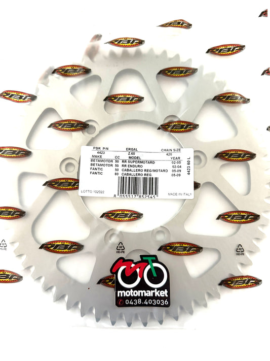 Corona ergal Beta 50 RR-Fantic Caballero 50 foro interno D.100 art.4423-60