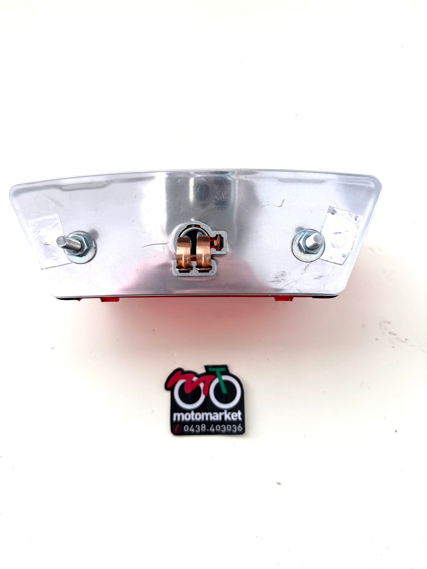 Fanalino moto standard con luce targa art.204323A
