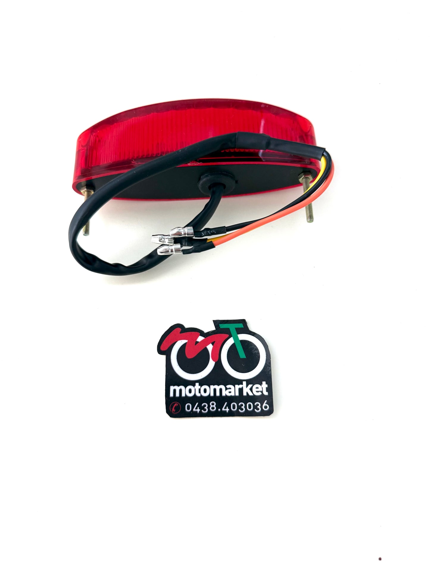 Fanalino posteriore a led senza luce targa moto-scooter art.204412