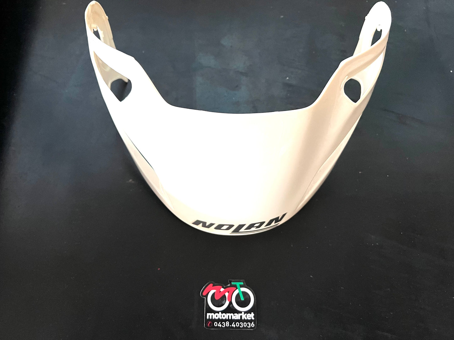 Frontino casco Nolan N70 bianco