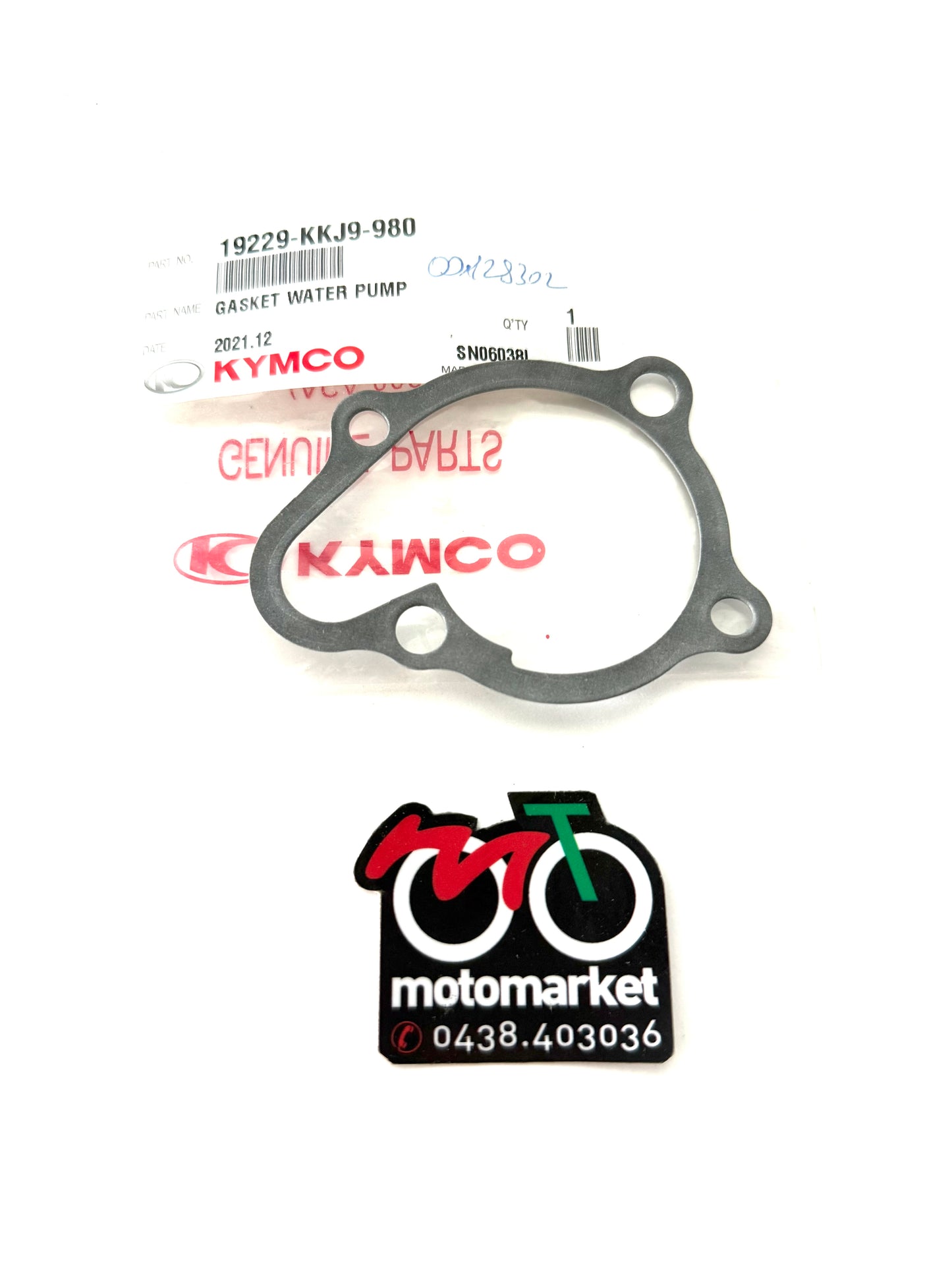 Guarnizione pompa acqua Kymco Gran Dink 125-150-GDink 125-Dink 125-200 euro 3