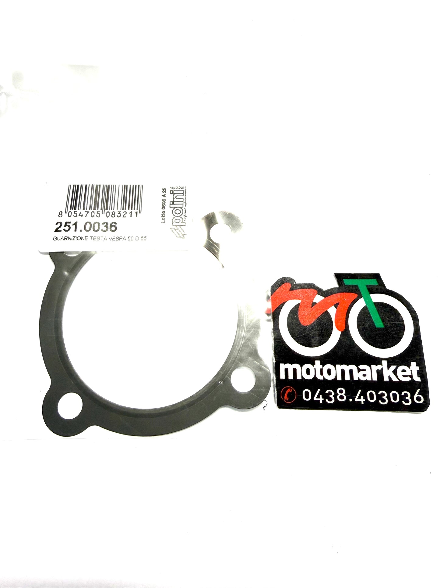 Guarnizione testa modifica Polini Vespa D.55 art.2510036