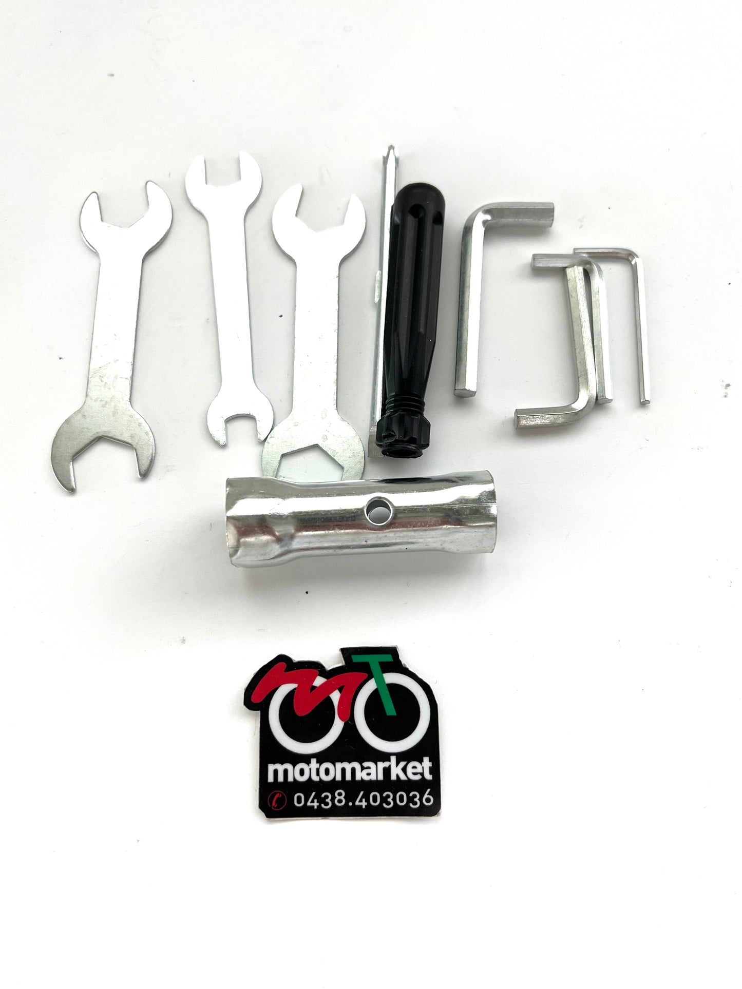 Kit attrezzi minimoto-minicross-decespugliatore chiave candela da 19mm