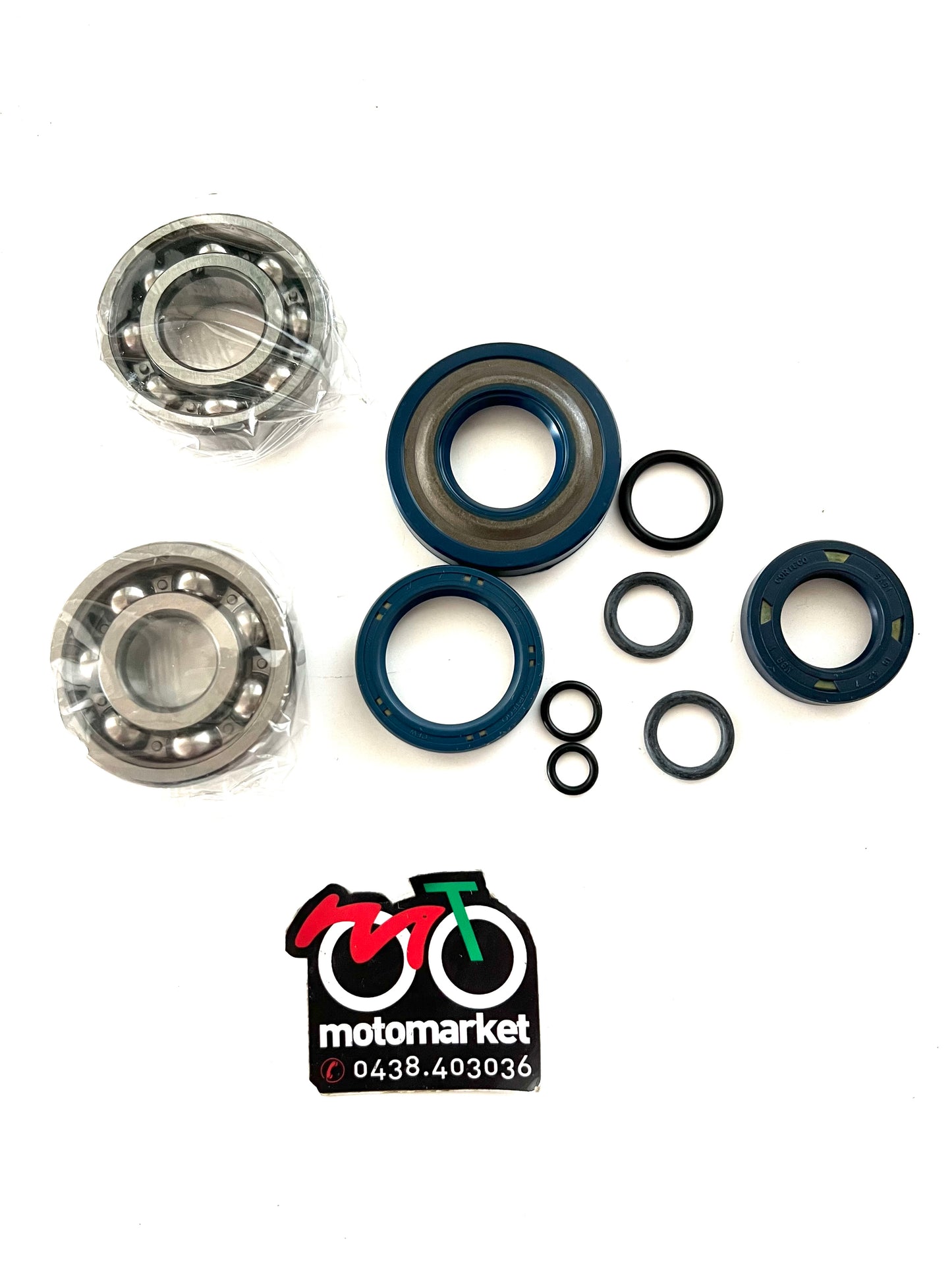 Kit cuscinetti e paraoli albero motore Vespa PK50S