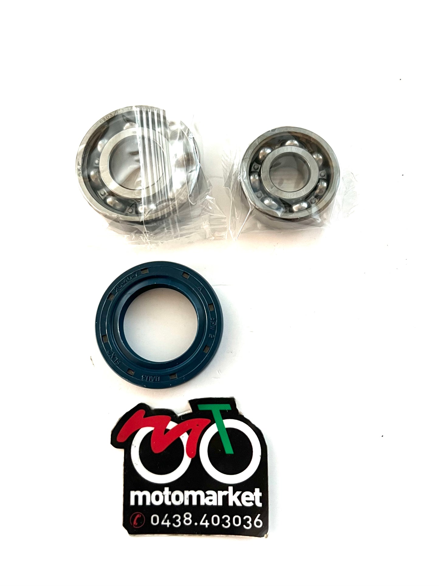 Kit cuscinetti e paraolio mozzo ruota anteriore Vespa PK50S-XL