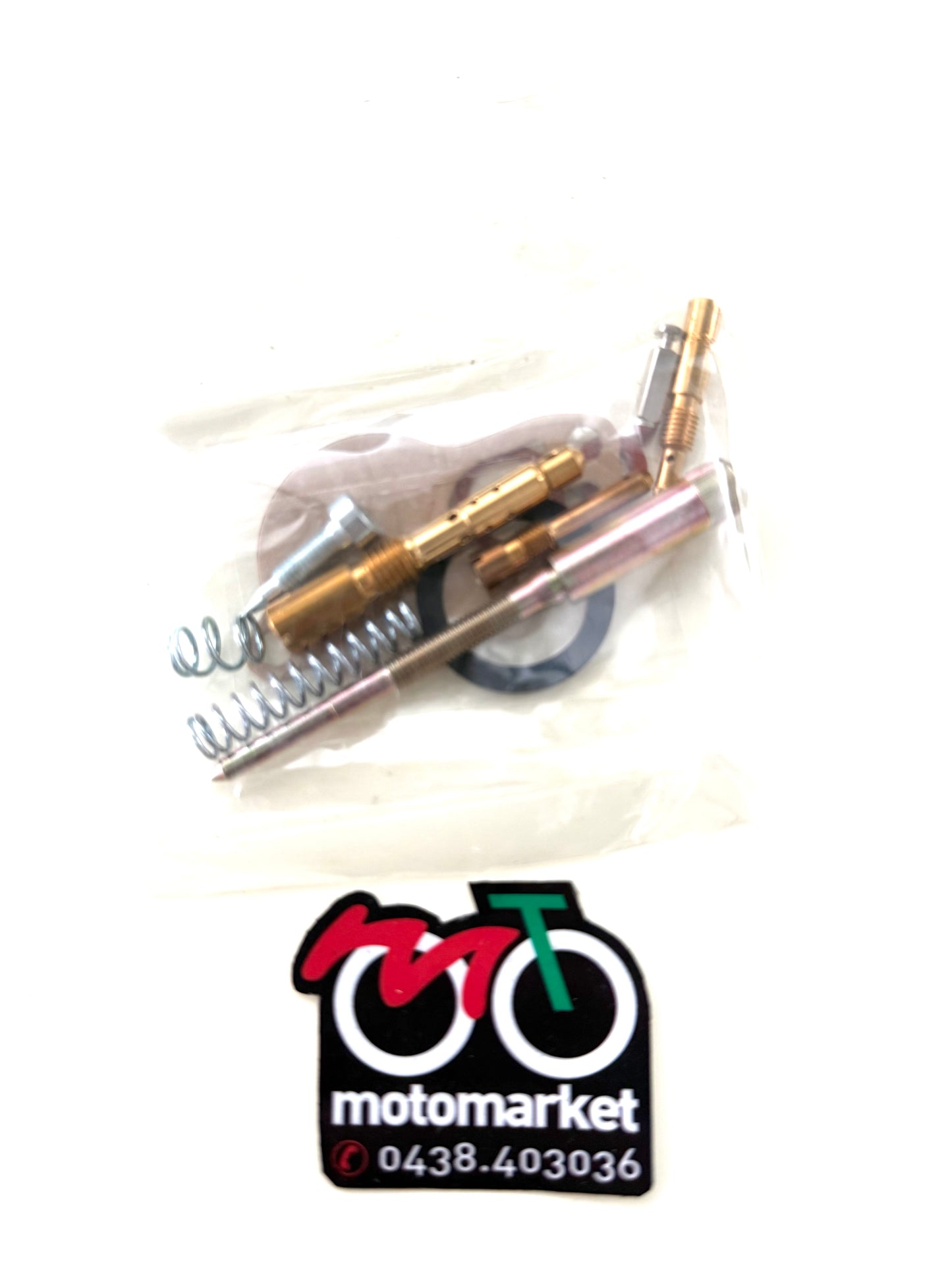 Kit getti spillo viti regolazione carburatore SI 20/24 Vespa PX125-150-200 art.77670131