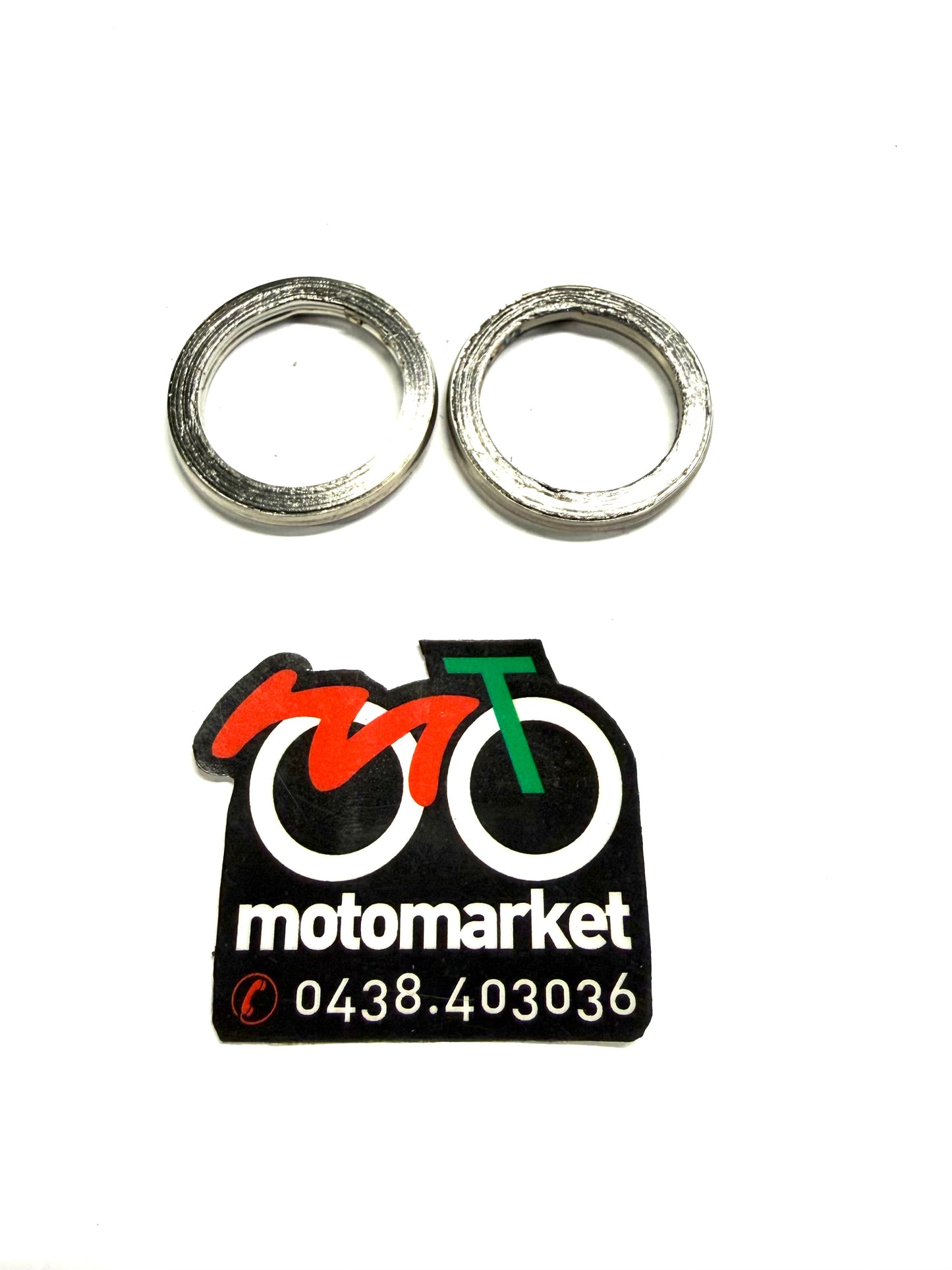 Kit 2 guarnizioni scarico Malaguti F10-F12-F15 50cc D.25X34 art.9170