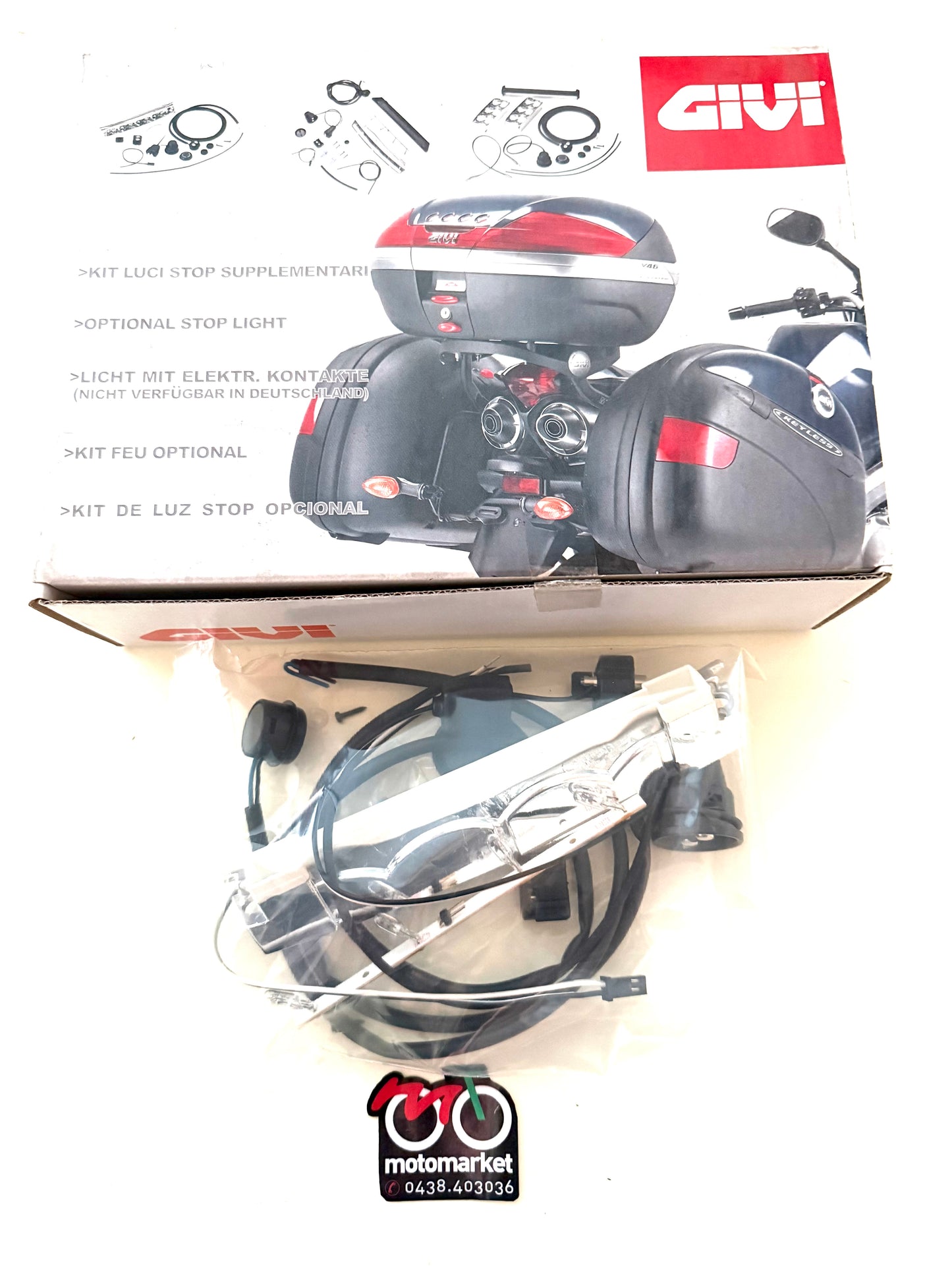 Luci stop supplementari bauletto Givi E450 art.E94