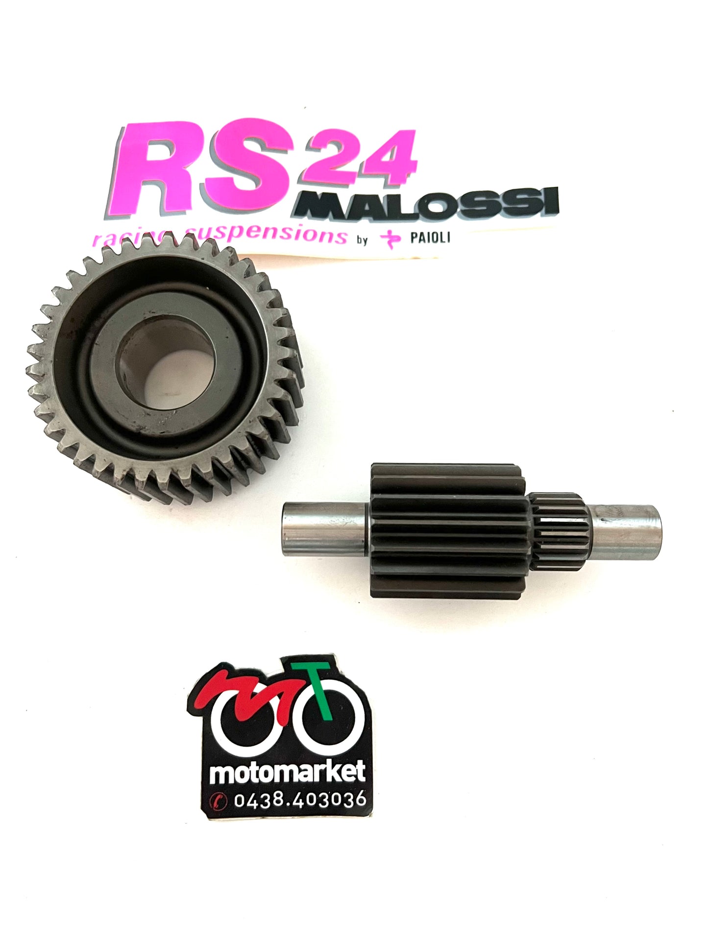 Kit rapporti allungati 16/38 Malossi Honda Foresight-Forza-Jazz 250-Peugeot SV250 art.679983