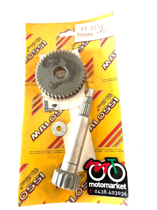 Kit rapporti allungati 17/40 Malossi Yamaha CT-Italjet Pista-Bazooka-Garelli Pony 50cc art.673236