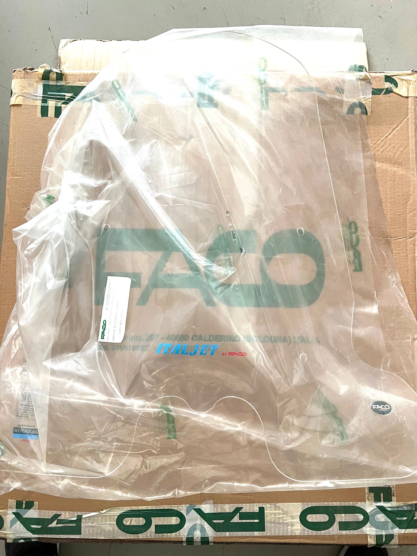 Lastra paravento Italjet Velocifero 50cc