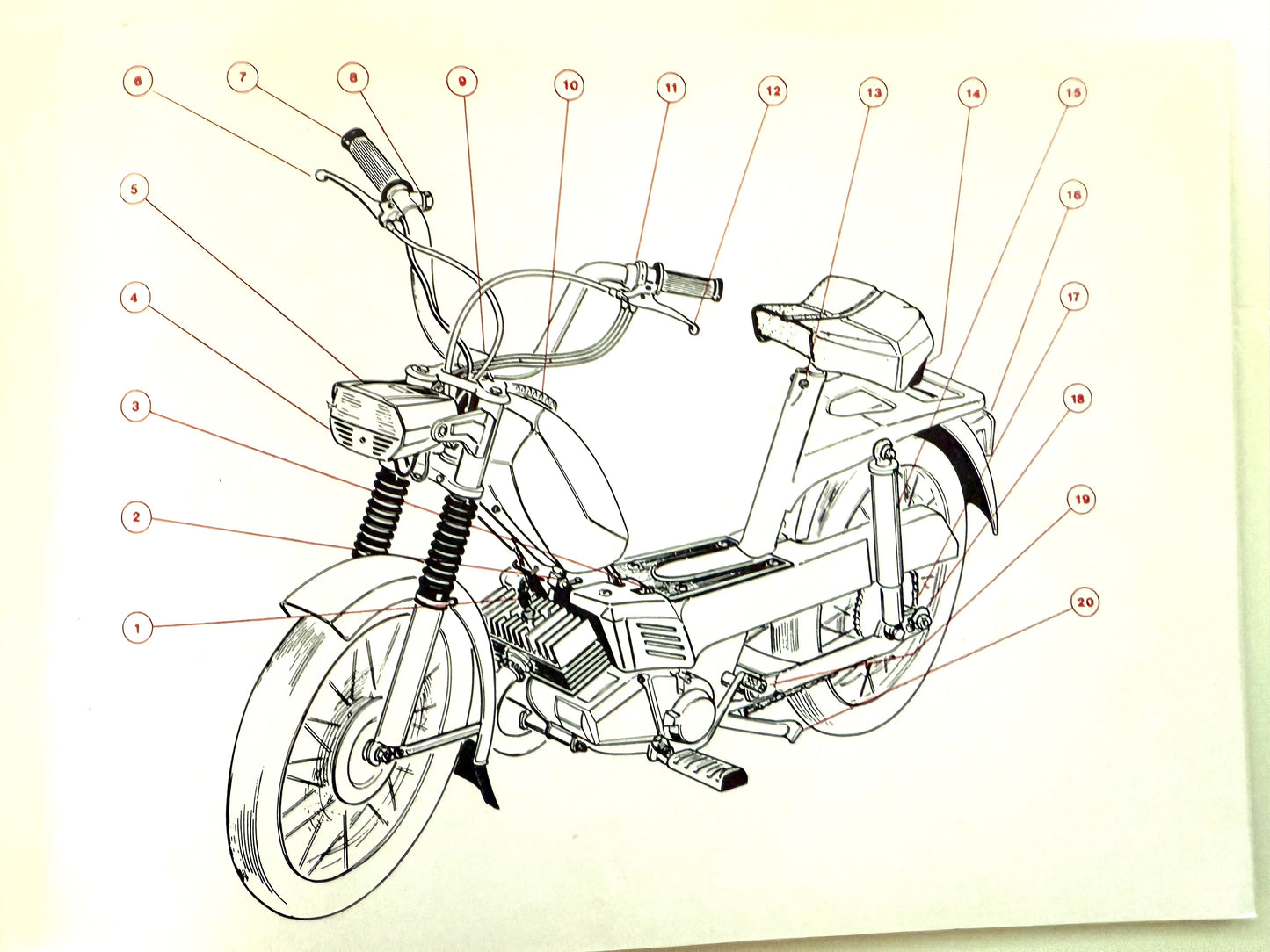 Libretto uso e manutenzione Benelli 3VK NT 50cc