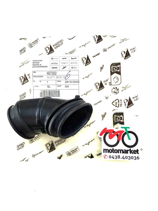 Manicotto aspirazione Piaggio NRG Power-Vespa LX 2T-Zip SP-Liberty 50 2T 2004/13 art.487592