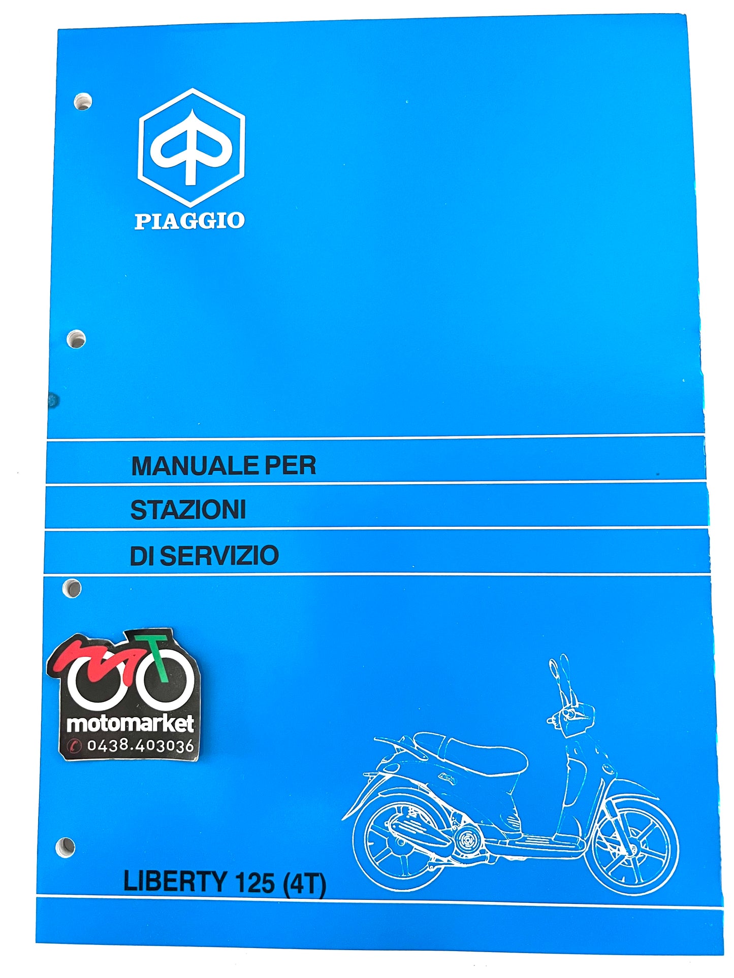 Manuale di servizio Piaggio Liberty 125cc 4T