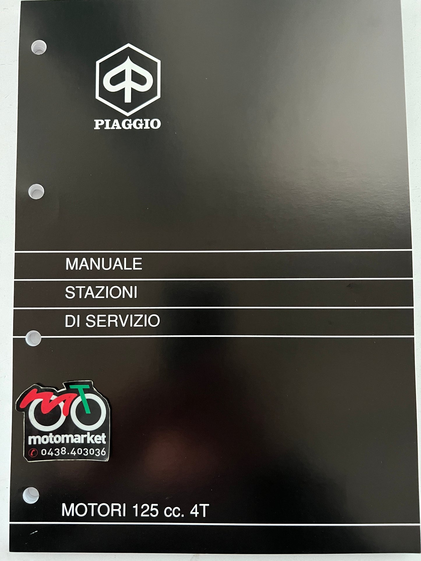 Manuale di servizio Piaggio scooter 125cc 4T