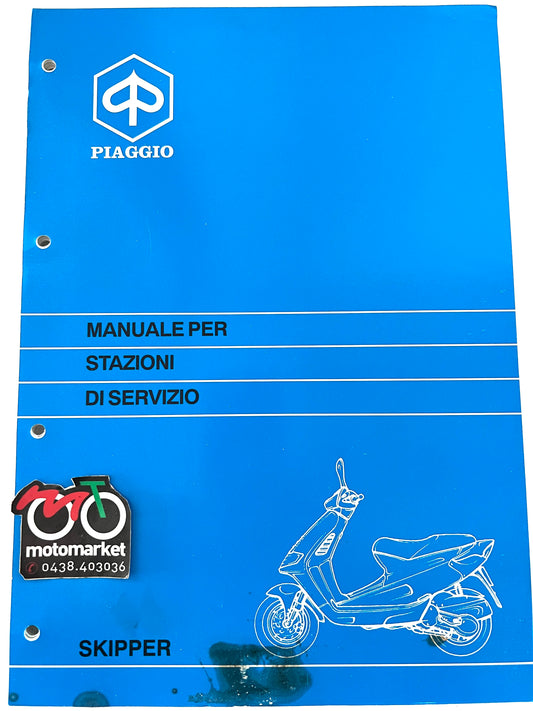 Manuale di servizio Piaggio Skipper 125cc 2T